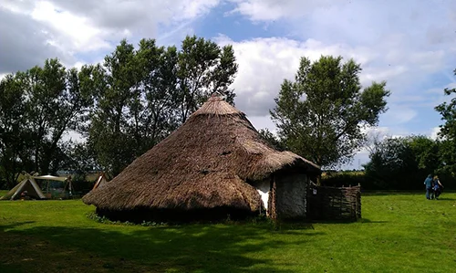 Flag Fen Archaeology Park - Anglo Saxon Living History